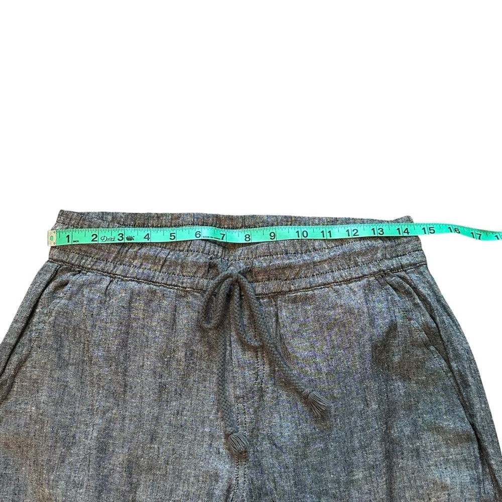 NWT SOHO Street NY & Co. Gray Linen Wide Leg Pants - Size Small - Picture 12 of 15